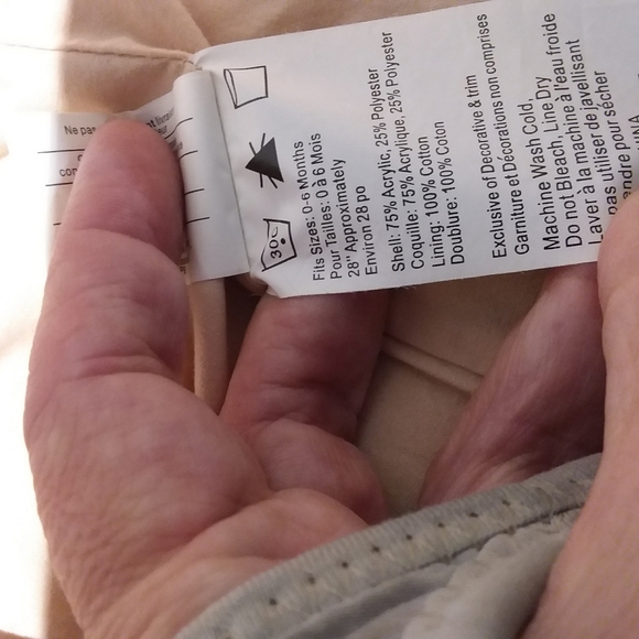 Ocelot bunting bag/costume - Picture 5 of 5